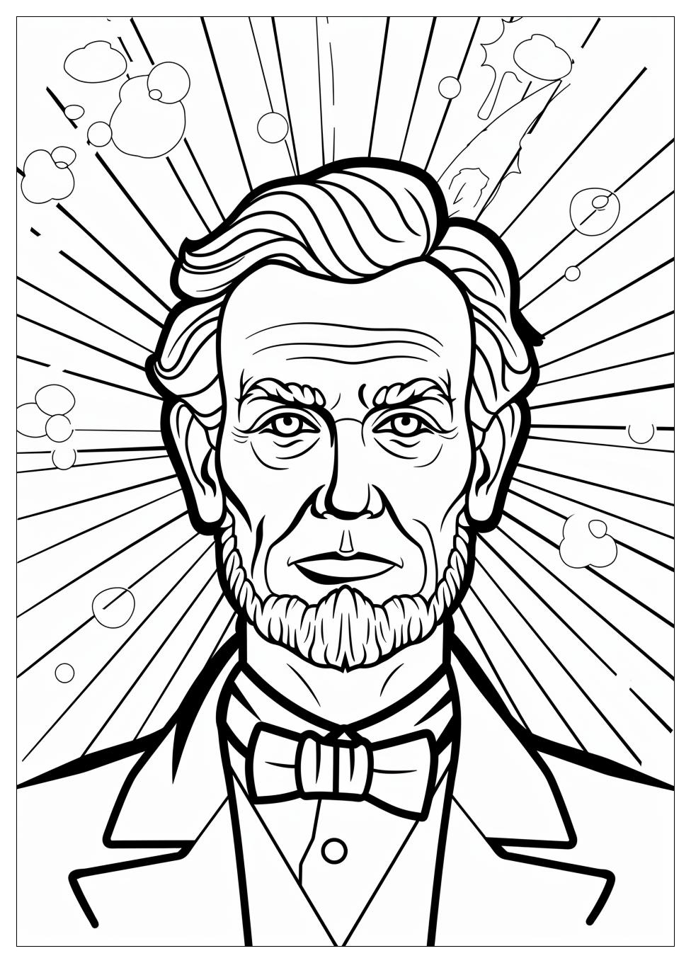 Presidents Day Coloring Pages-12