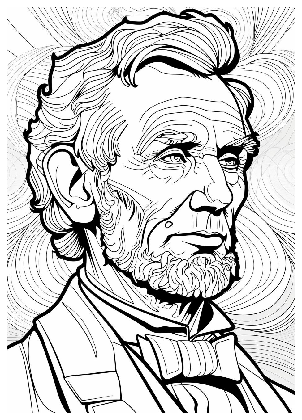 Presidents Day Coloring Pages-13