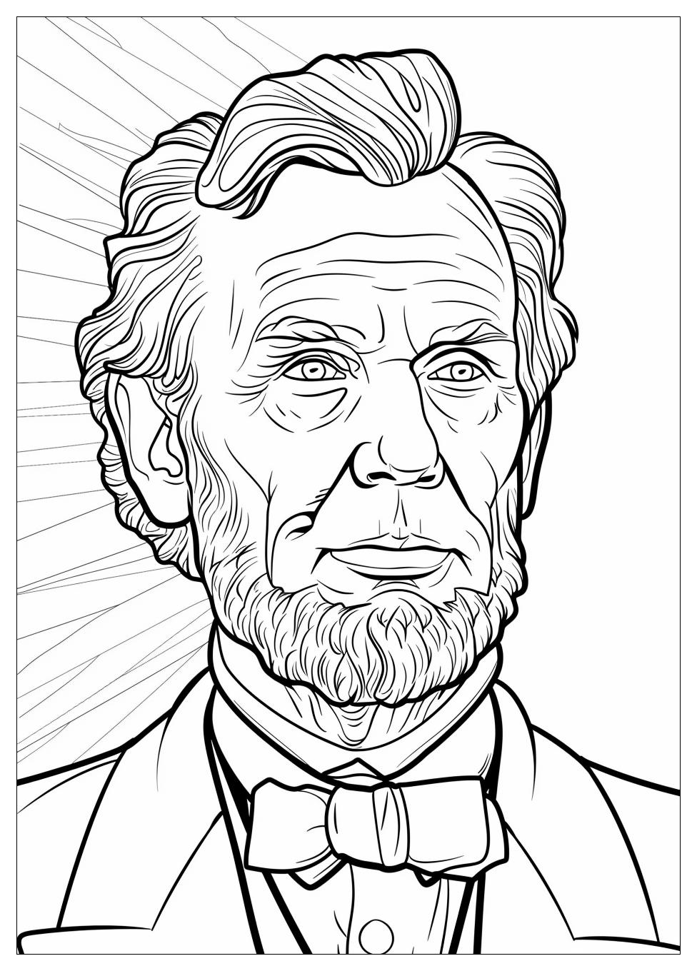 Presidents Day Coloring Pages-14