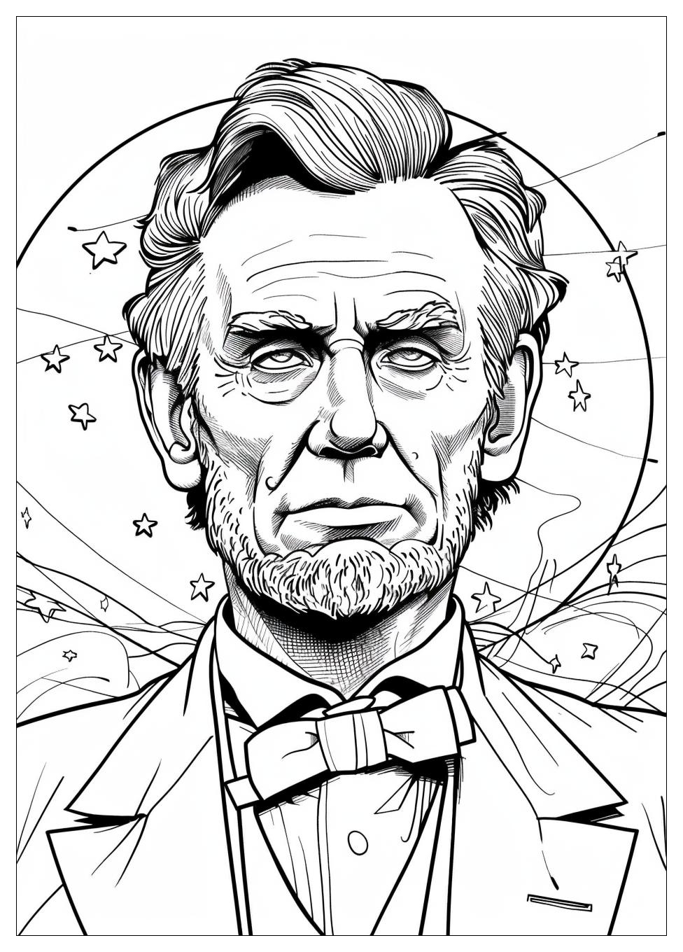 Presidents Day Coloring Pages-15