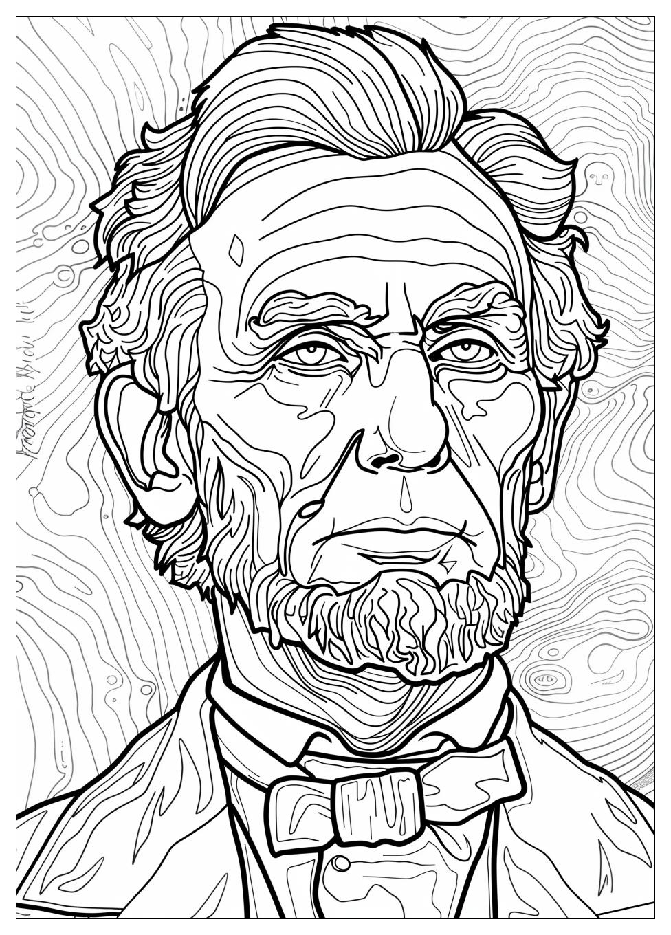 Presidents Day Coloring Pages-18