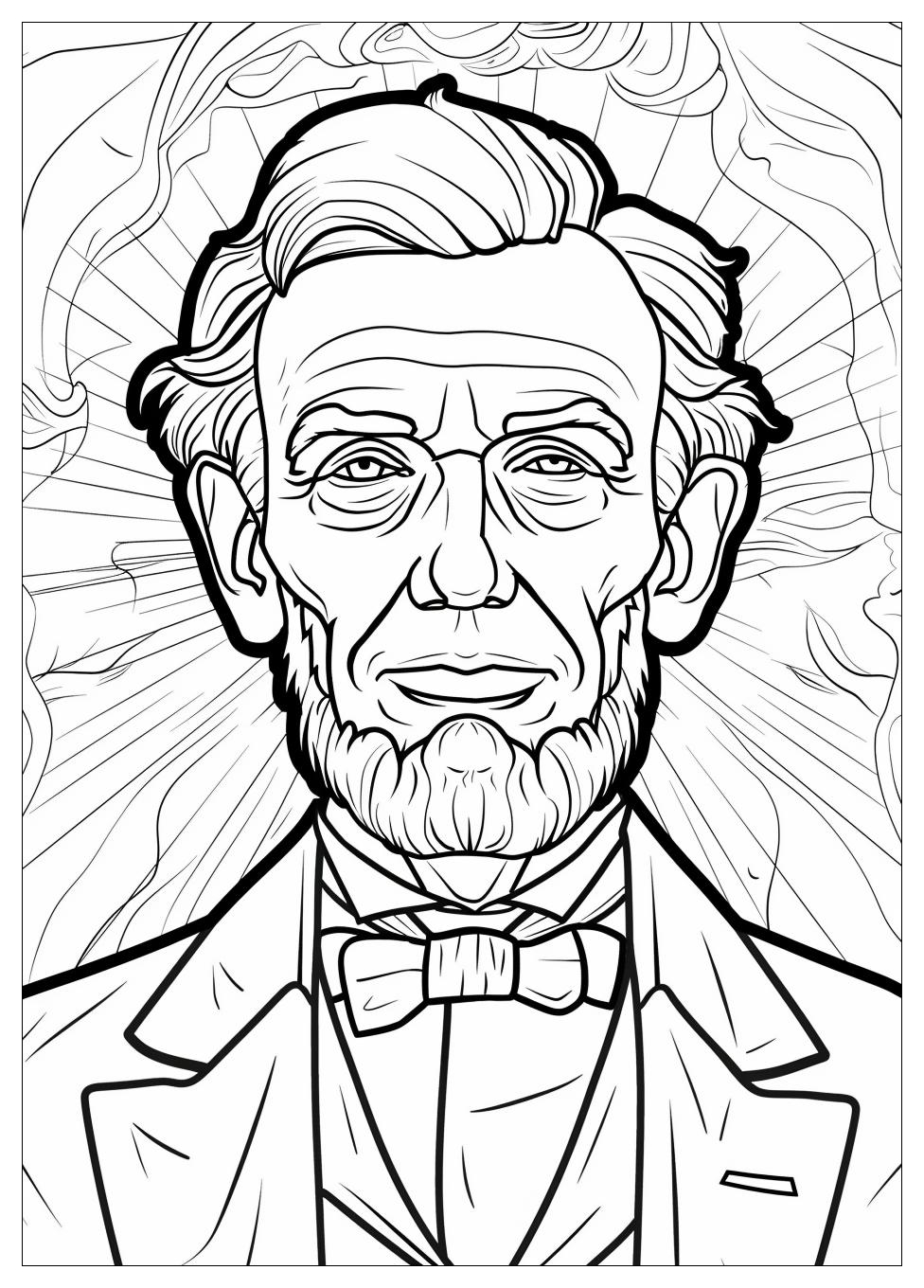Presidents Day Coloring Pages-2