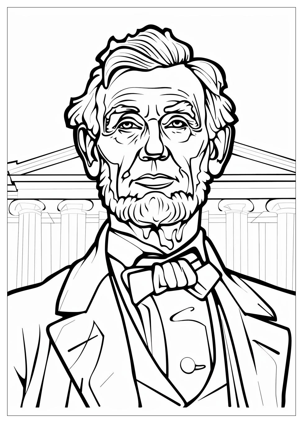 Presidents Day Coloring Pages-20