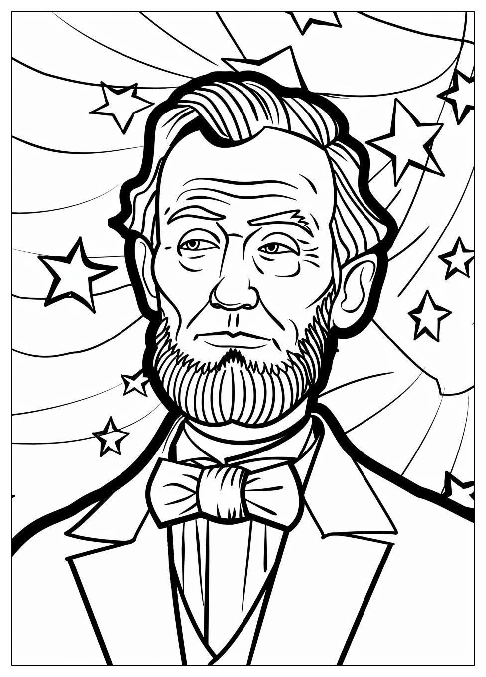 Presidents Day Coloring Pages-4