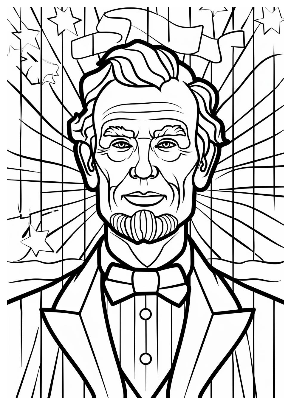 Presidents Day Coloring Pages-5