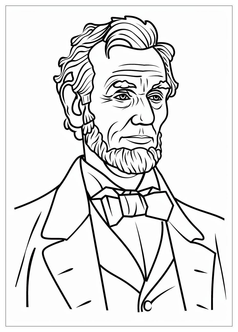 Presidents Day Coloring Pages-6
