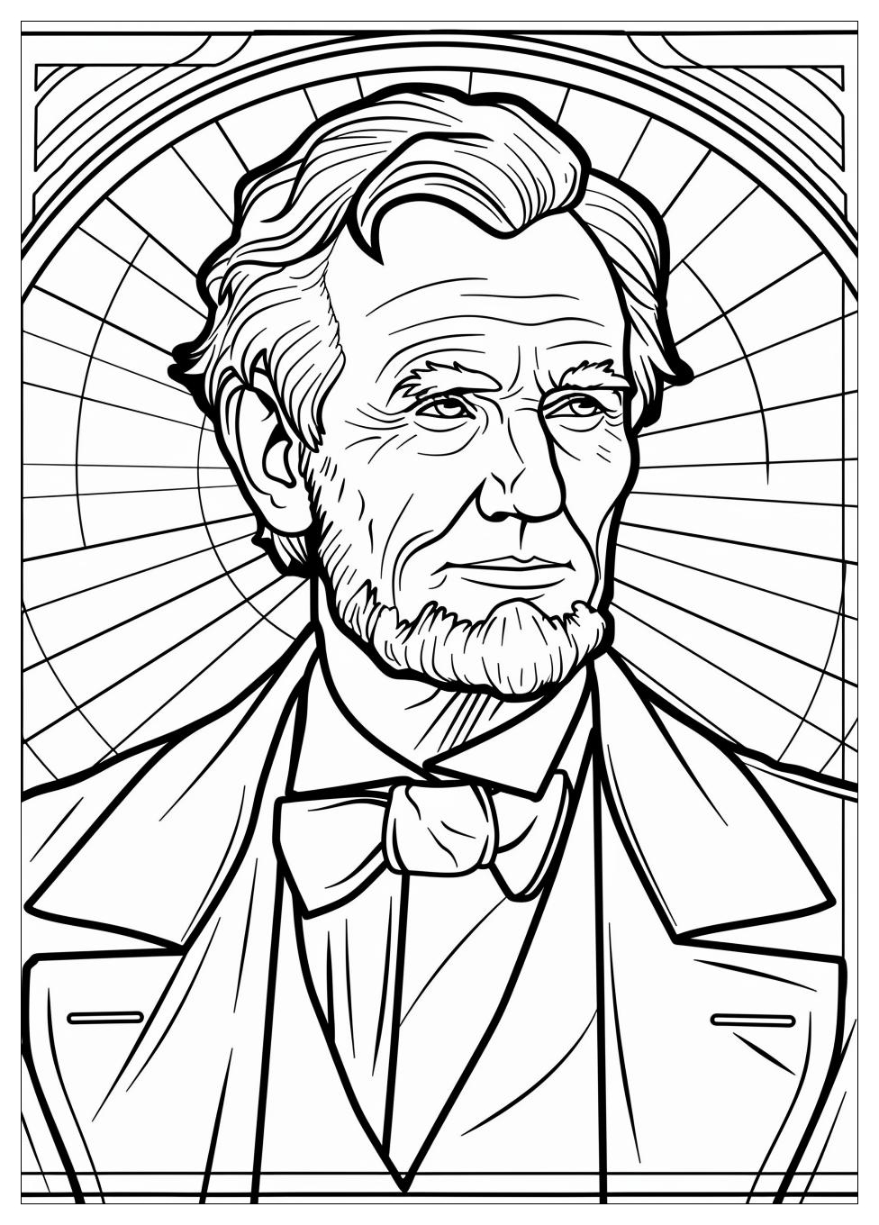Presidents Day Coloring Pages-8