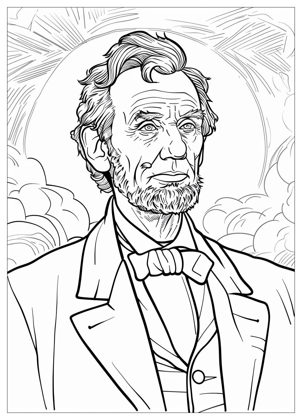 Presidents Day Coloring Pages-9