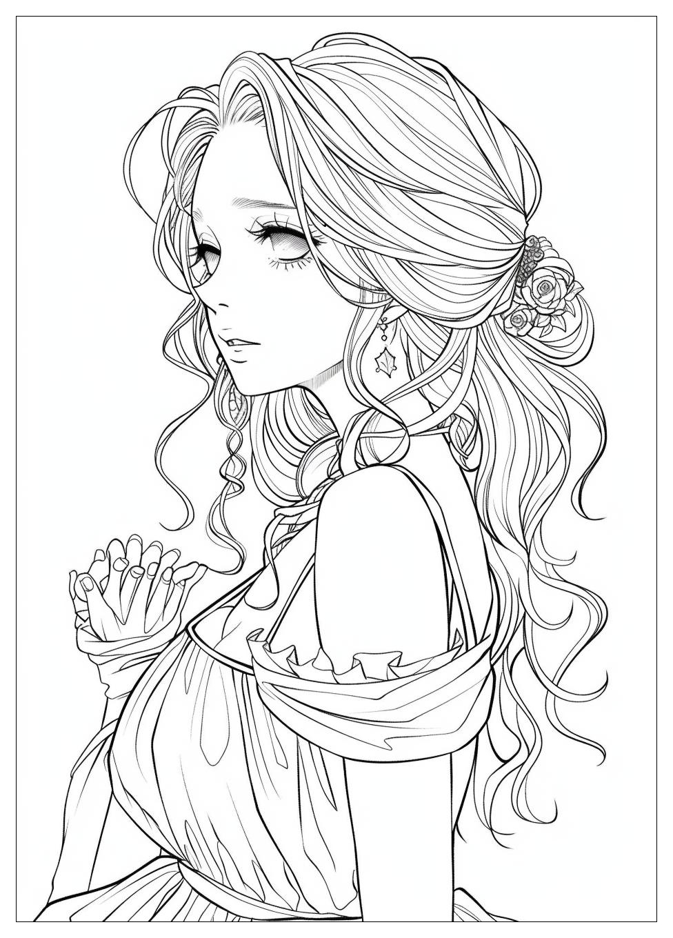 Princess Coloring Pages-15