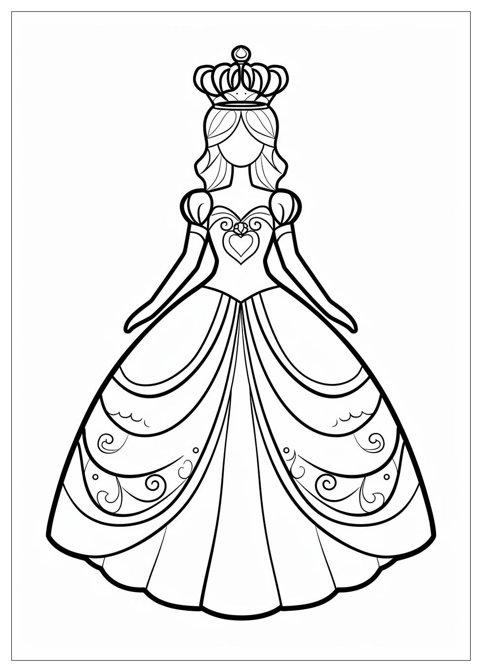 Princess Coloring Pages-2