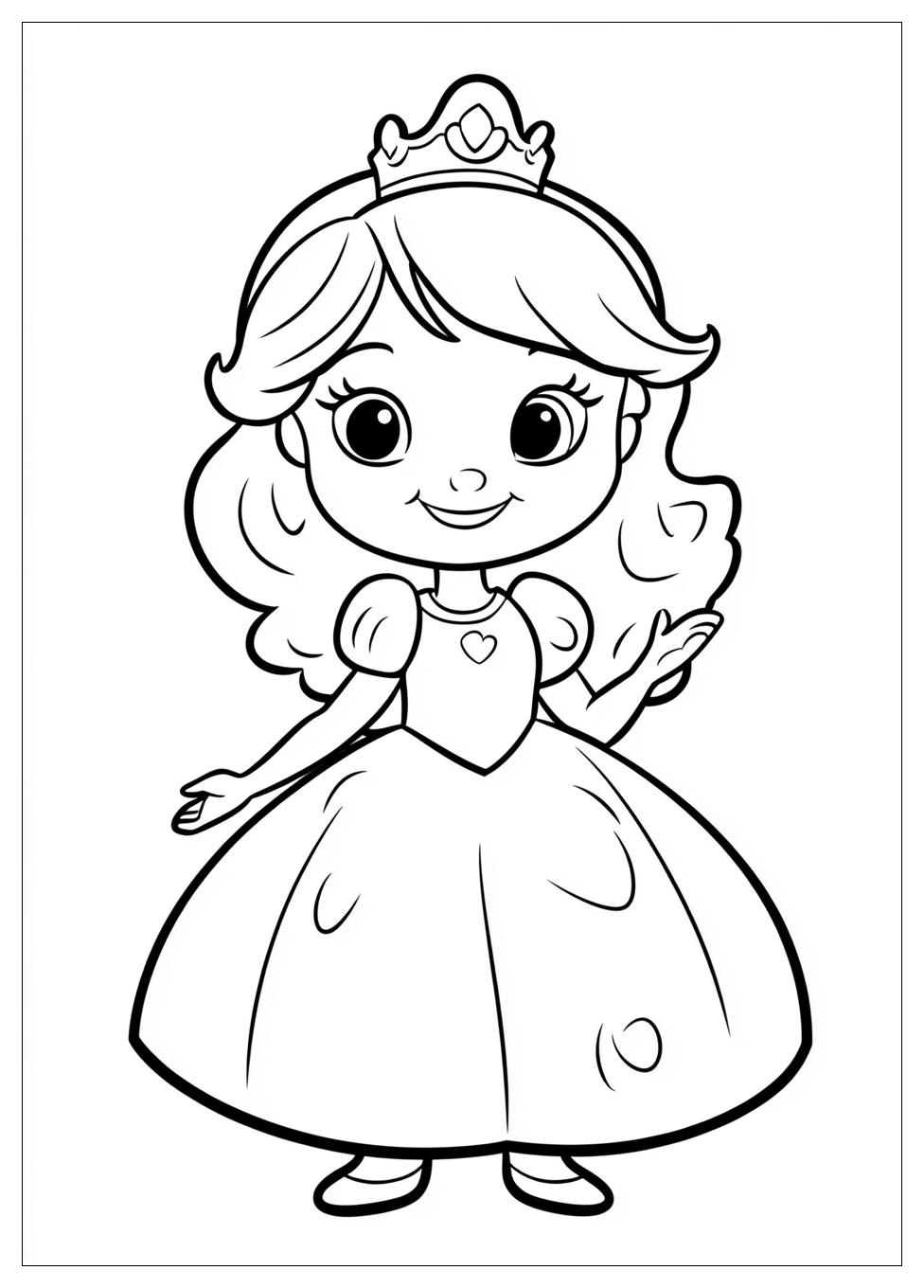 Free Printable Princess Daisy Coloring Pages 1 Princess Daisy Coloring Pages-1