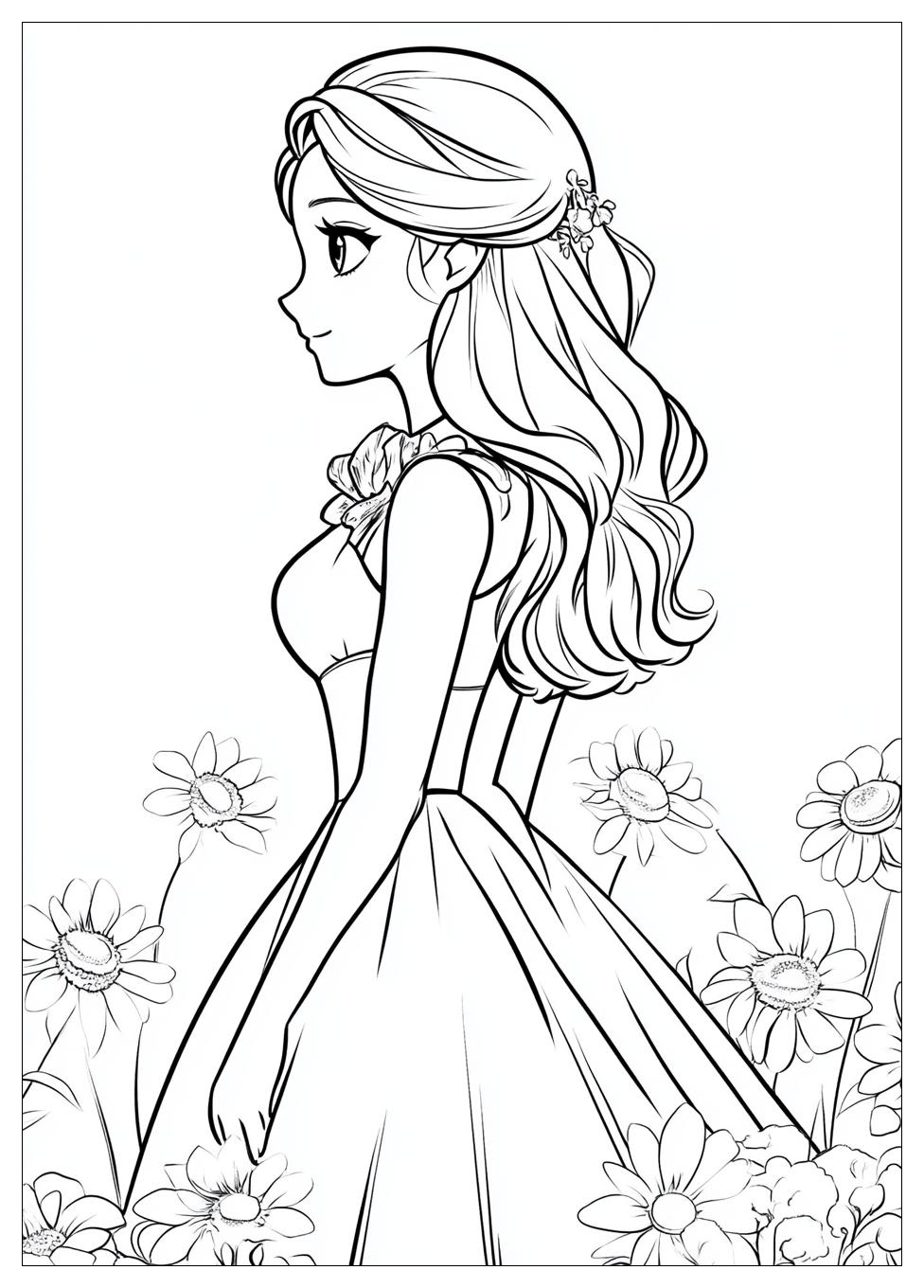 Free Printable Princess Daisy Coloring Pages 18 Princess Daisy Coloring Pages-18