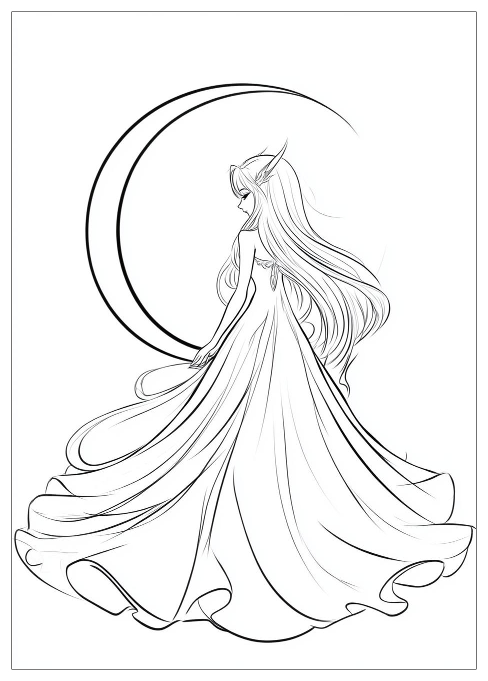 Princess Luna Coloring Pages-14
