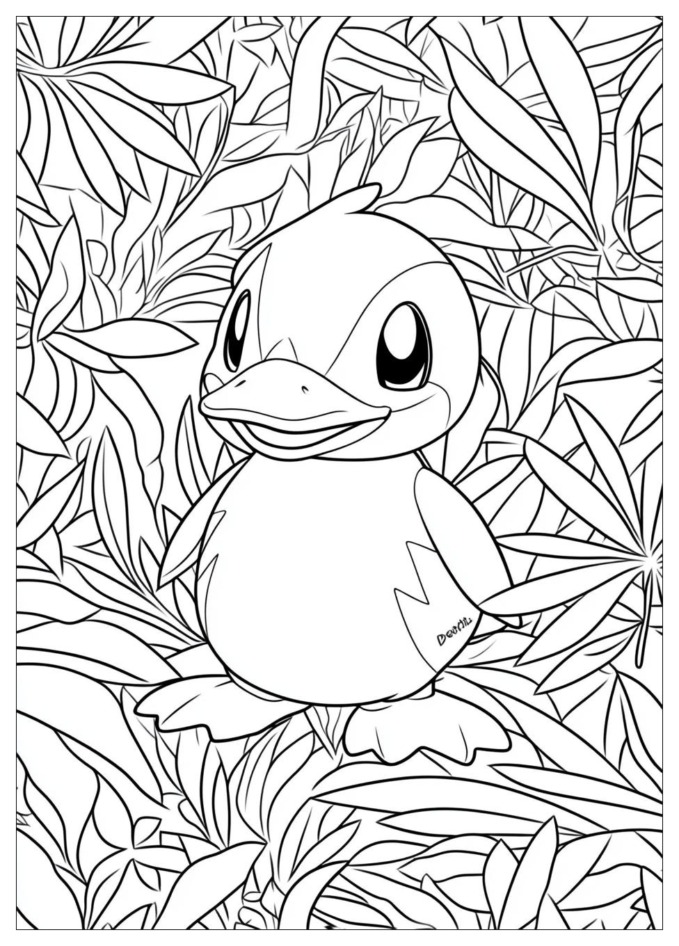Psyduck Coloring Pages-13