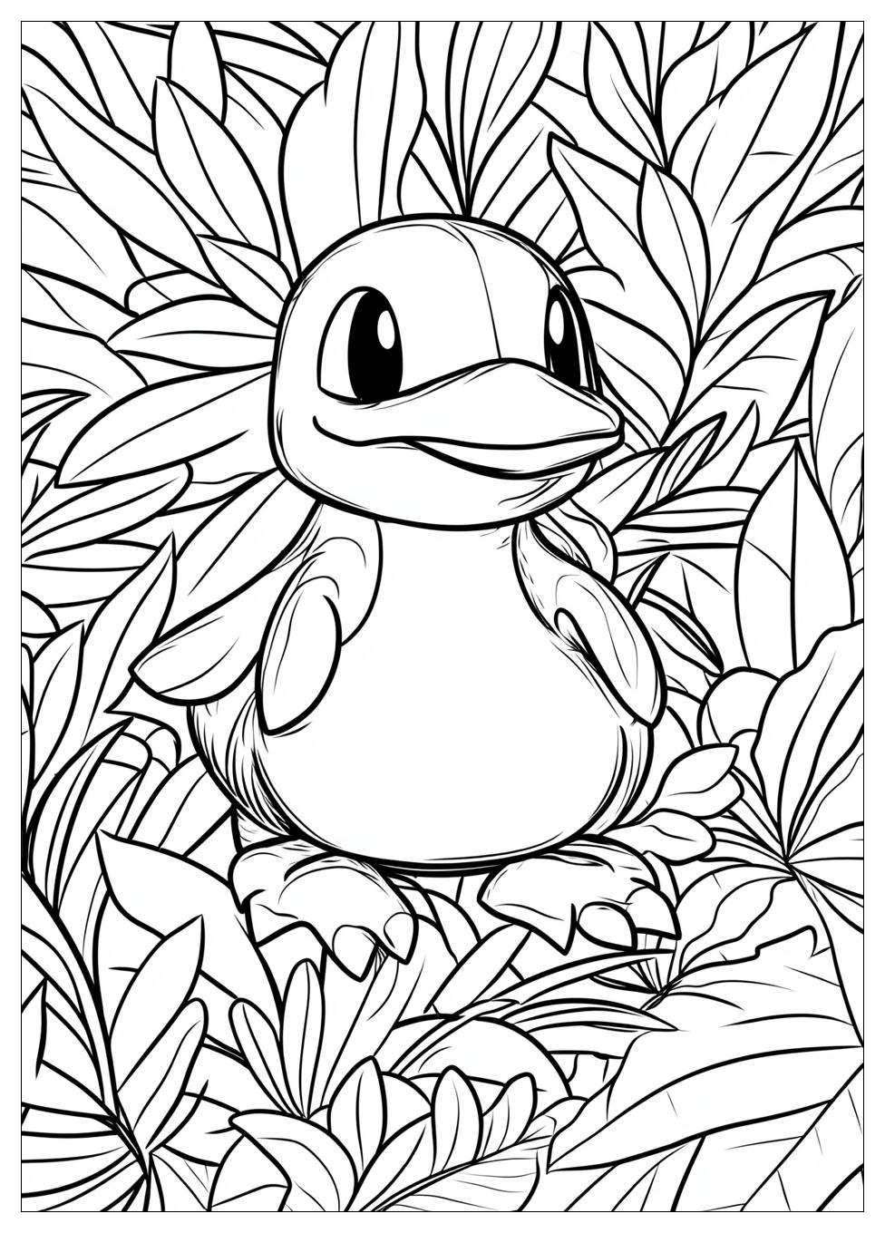 Psyduck Coloring Pages-19