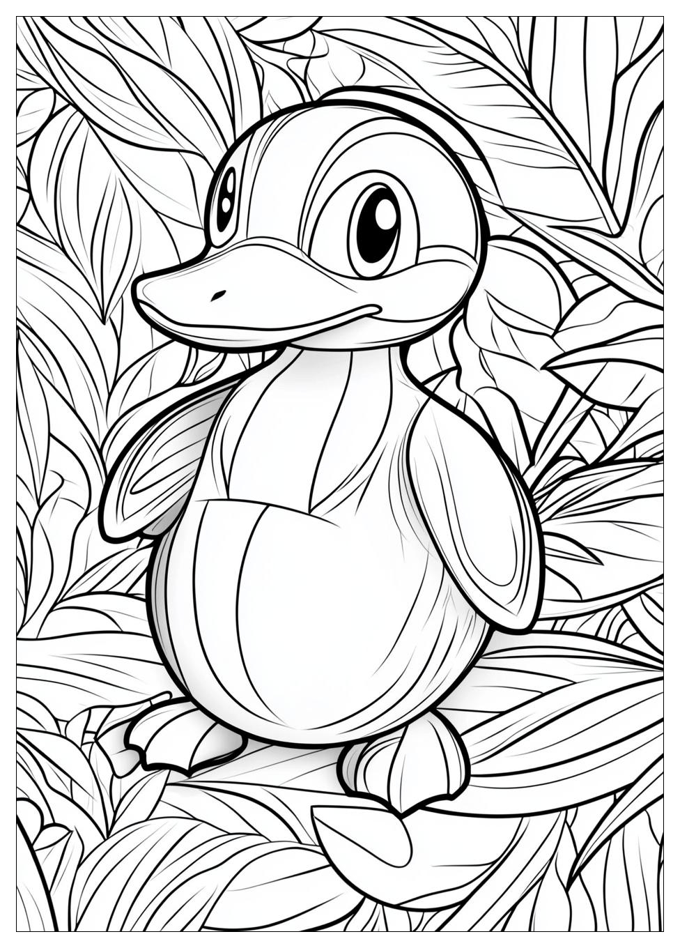 Psyduck Coloring Pages-20