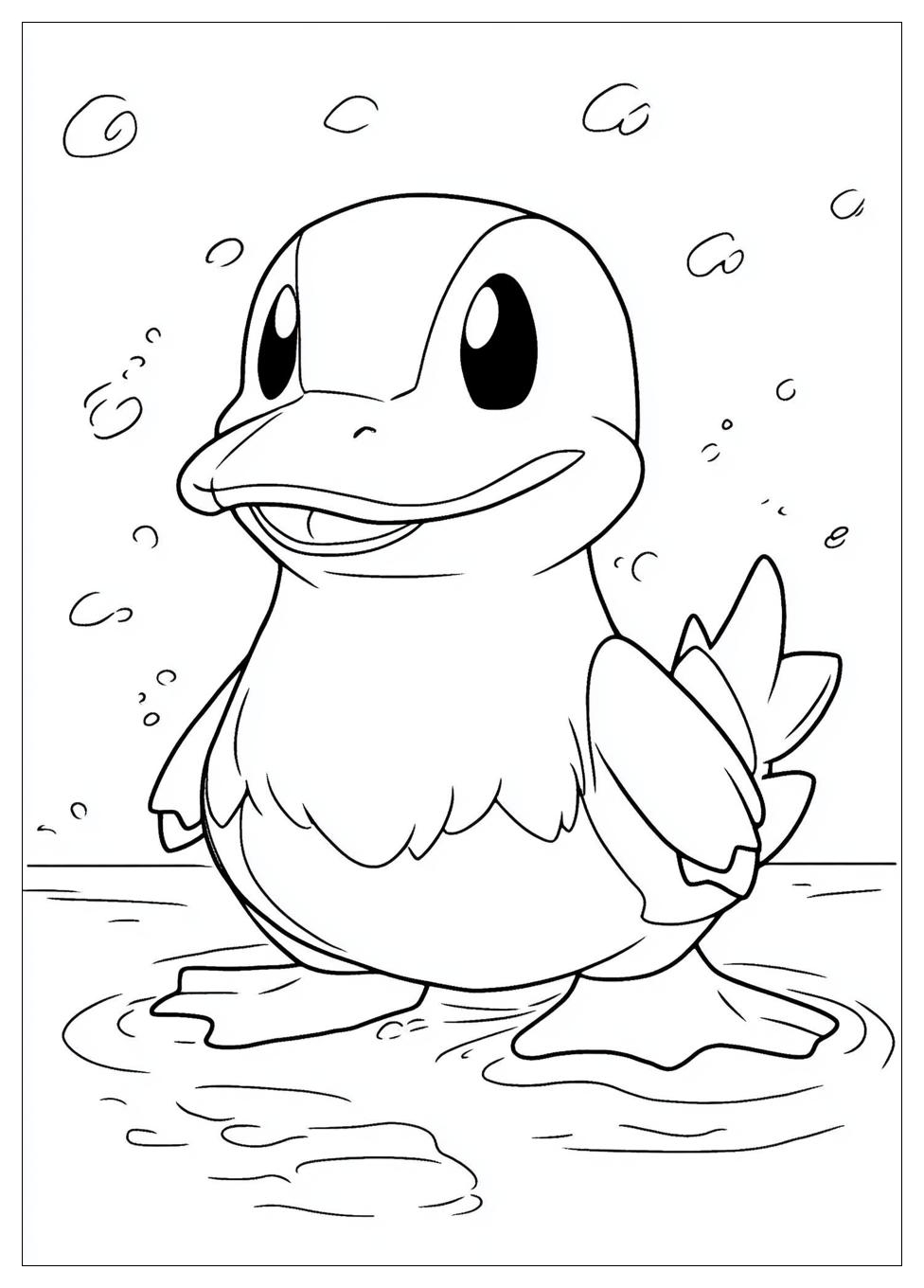 Psyduck Coloring Pages-4