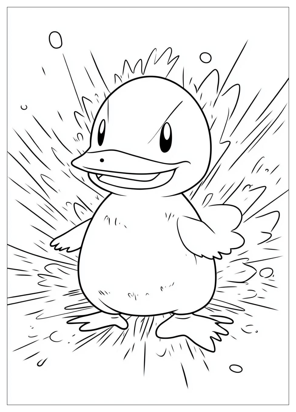 Psyduck Coloring Pages-6