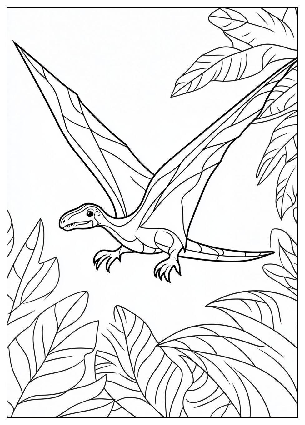 Pterodactyl Coloring Pages-1