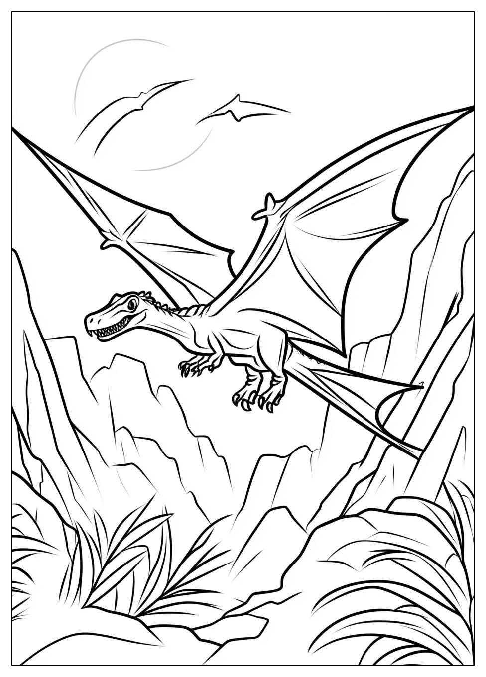 Pterodactyl Coloring Pages-11