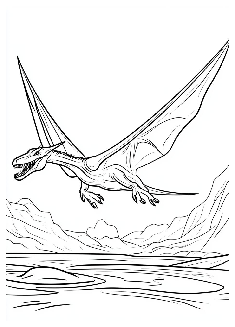 Pterodactyl Coloring Pages-12