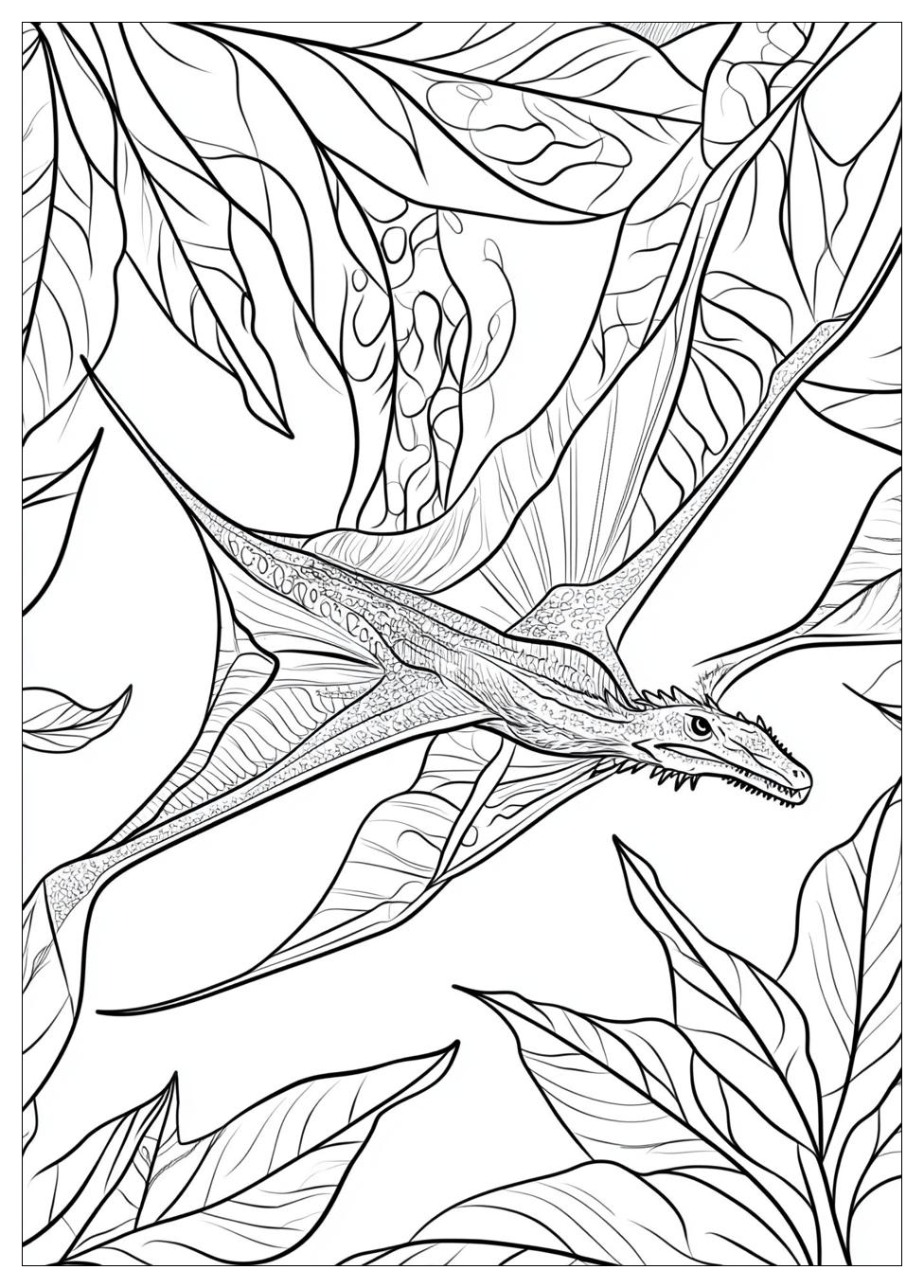 Pterodactyl Coloring Pages-13