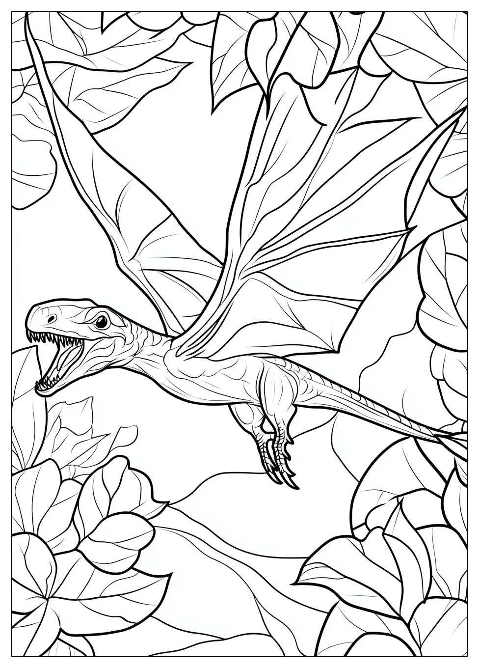 Pterodactyl Coloring Pages-16