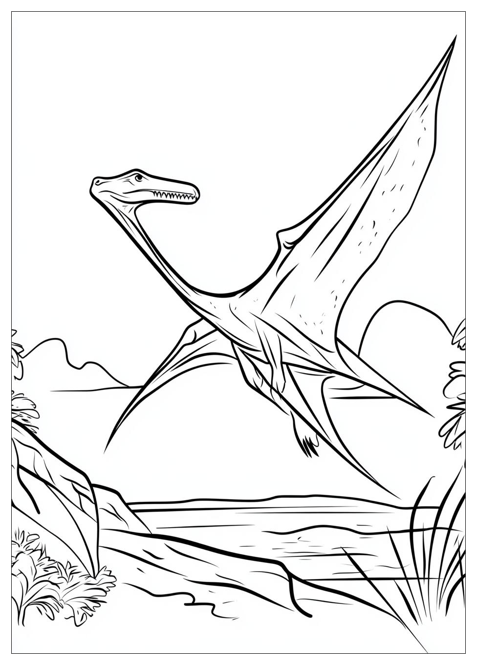 Pterodactyl Coloring Pages-2