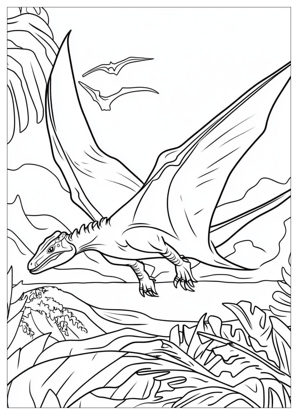 Pterodactyl Coloring Pages-3