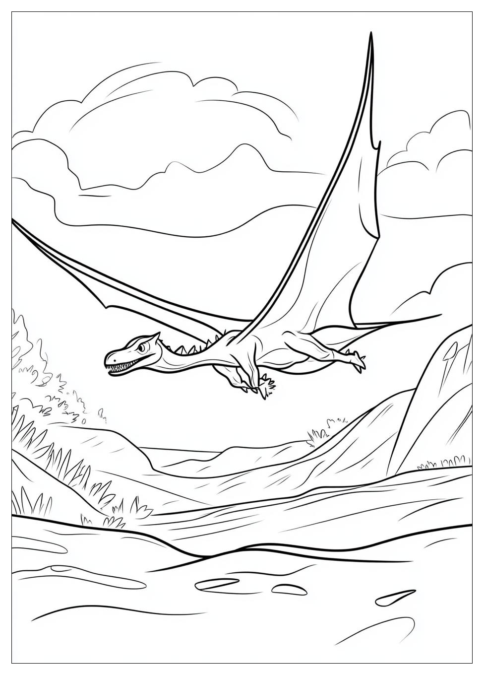 Pterodactyl Coloring Pages-4