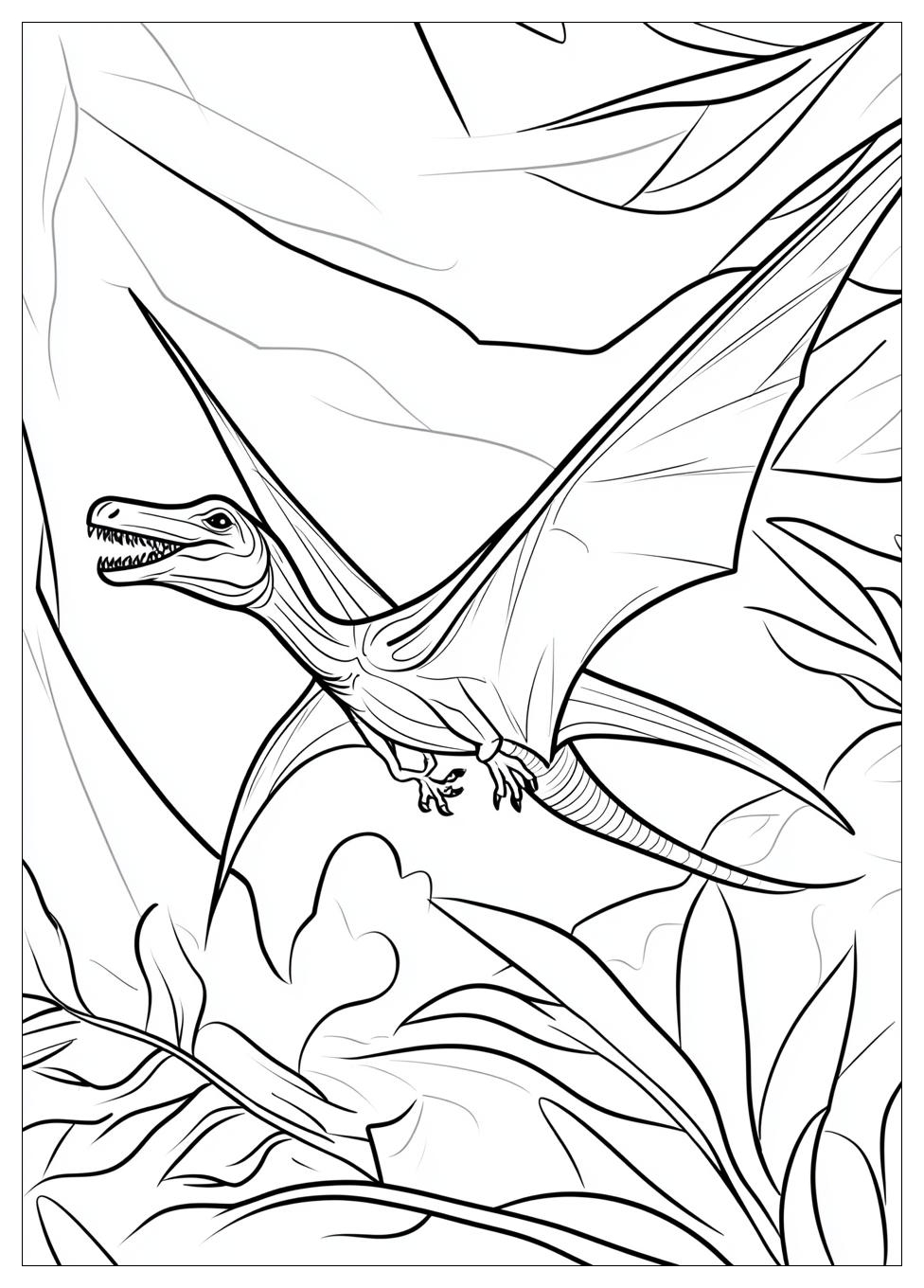 Pterodactyl Coloring Pages-7