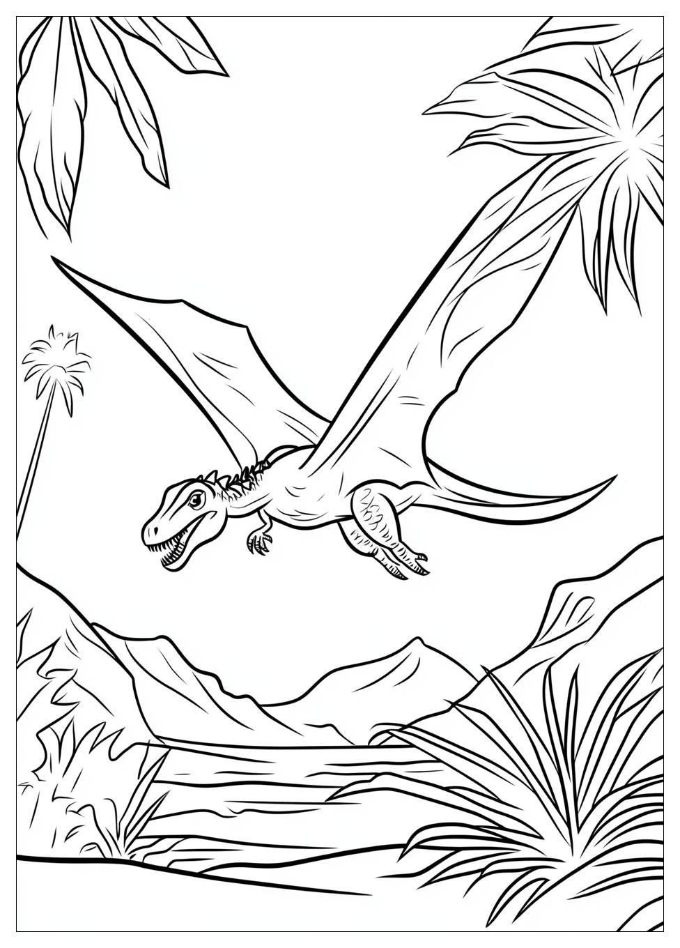 Pterodactyl Coloring Pages-8
