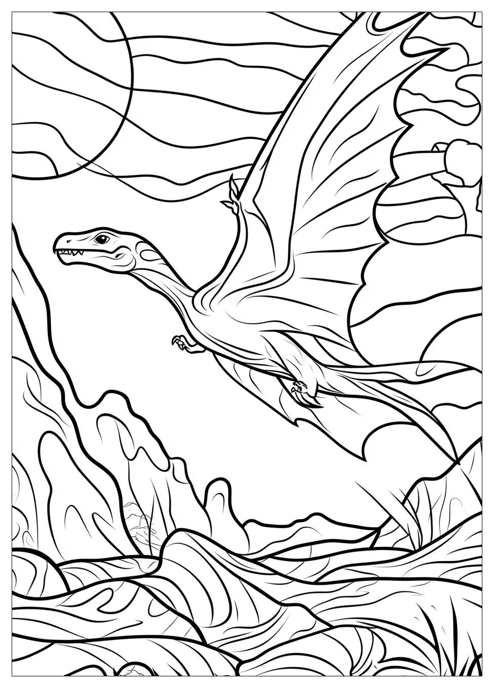 Pterodactyl Coloring Pages-9