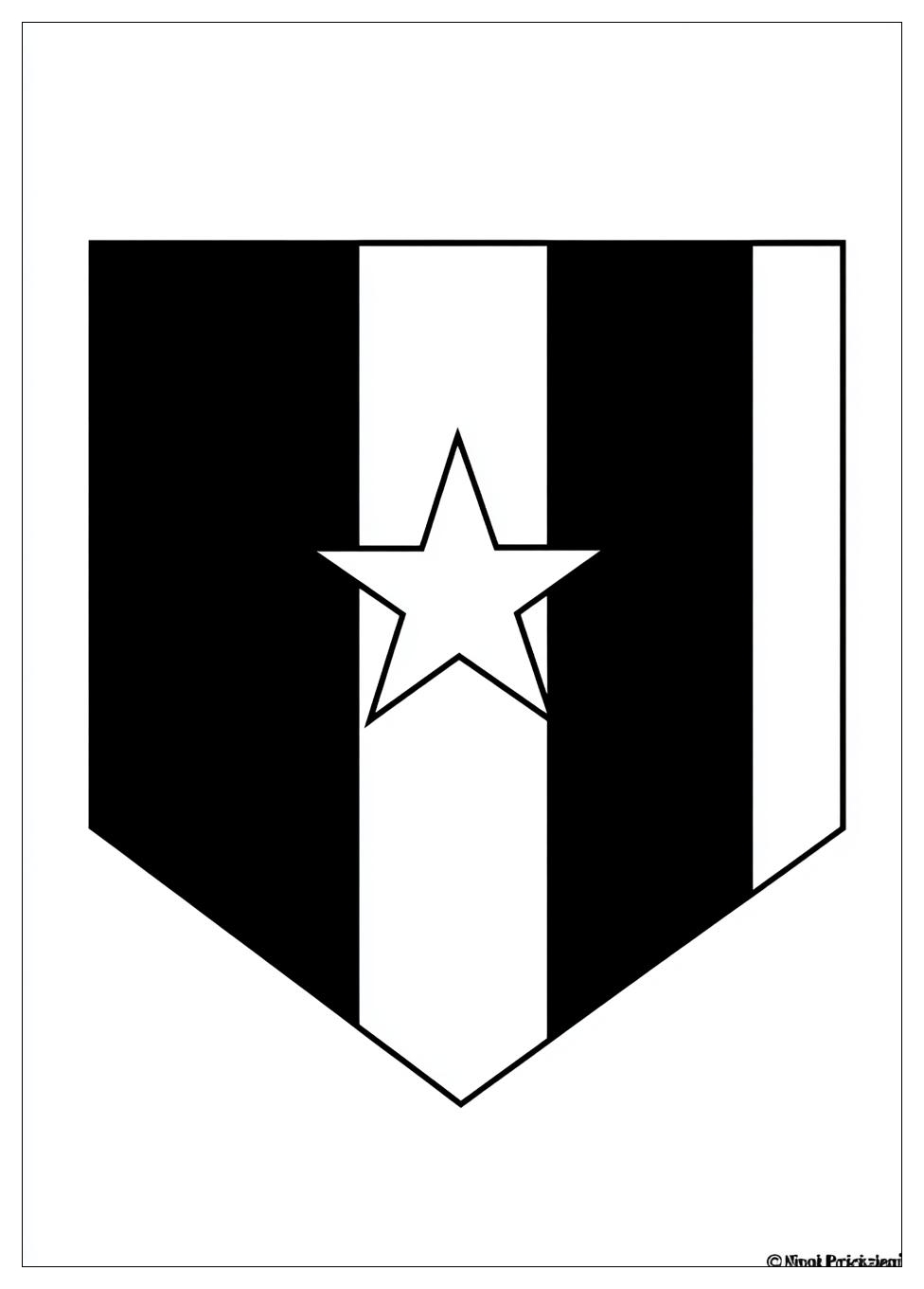 Puerto Rico Flag Coloring Pages-2