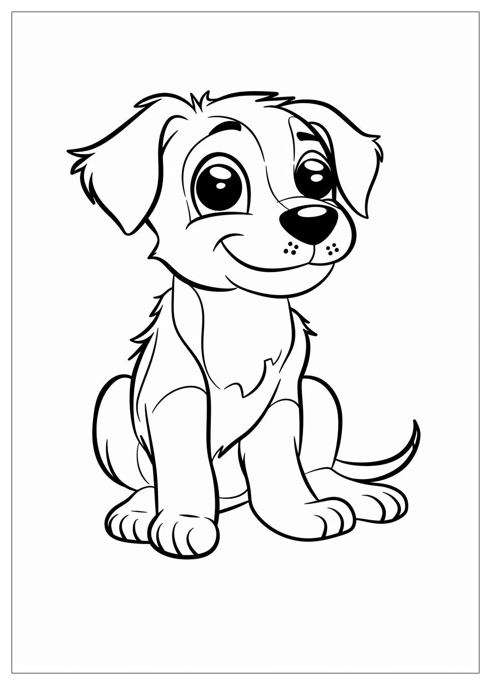 Puppy Coloring Pages-4