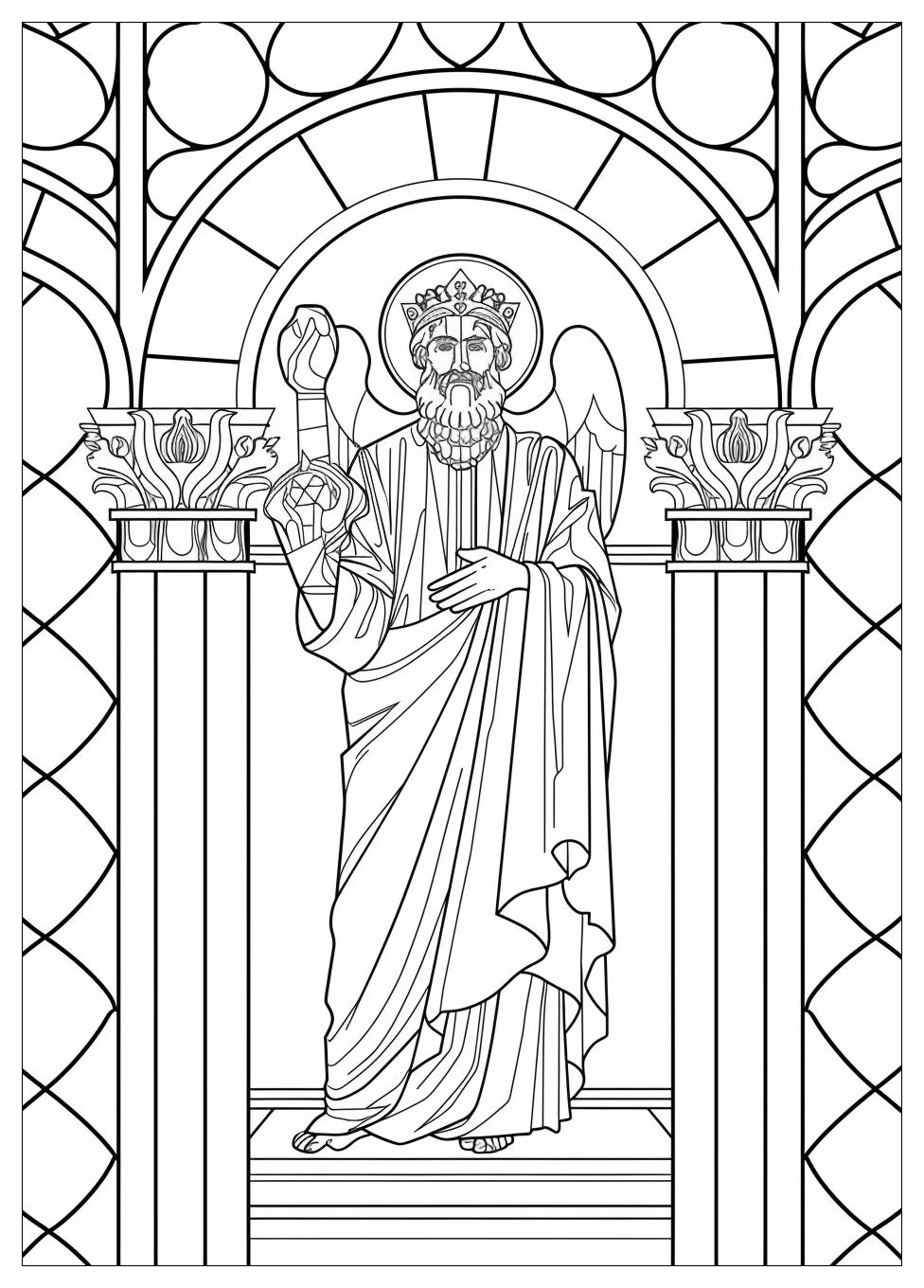 Purim Coloring Pages-12