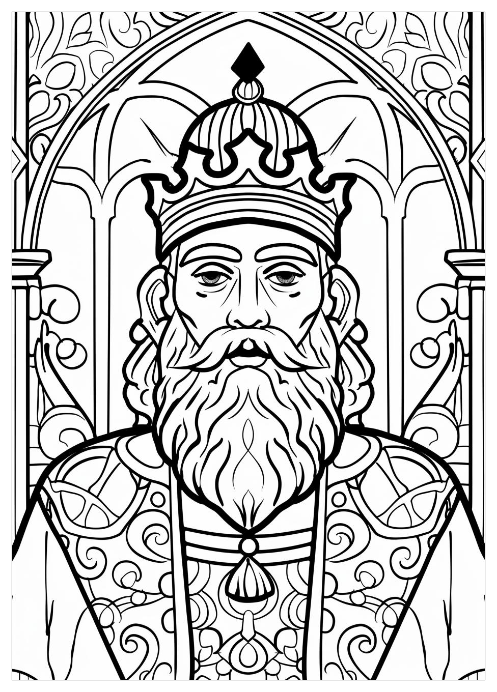 Purim Coloring Pages-7