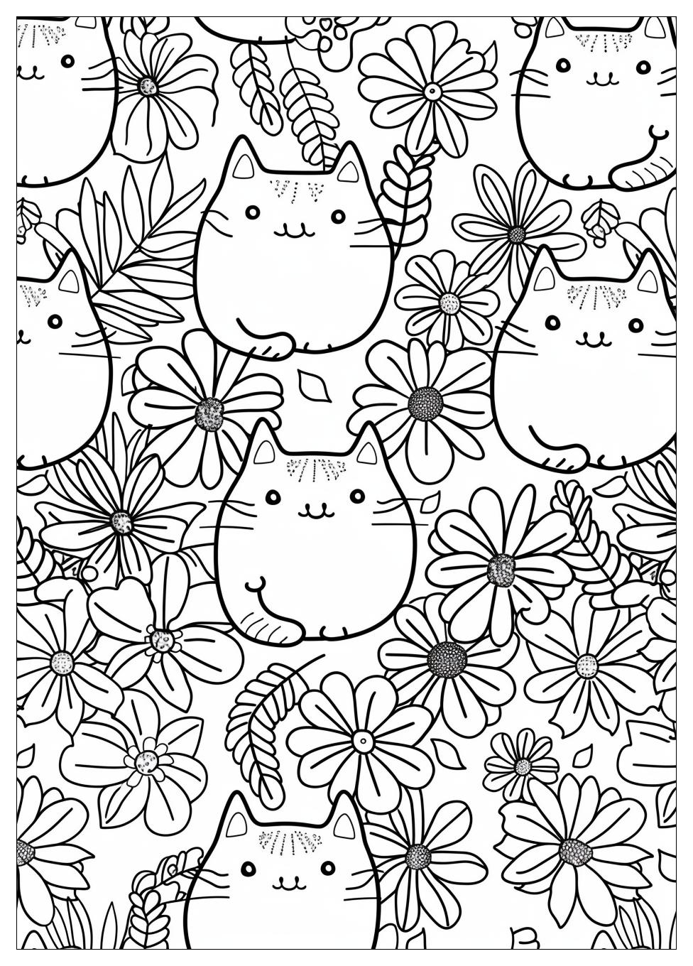 Pusheen Coloring Pages-14