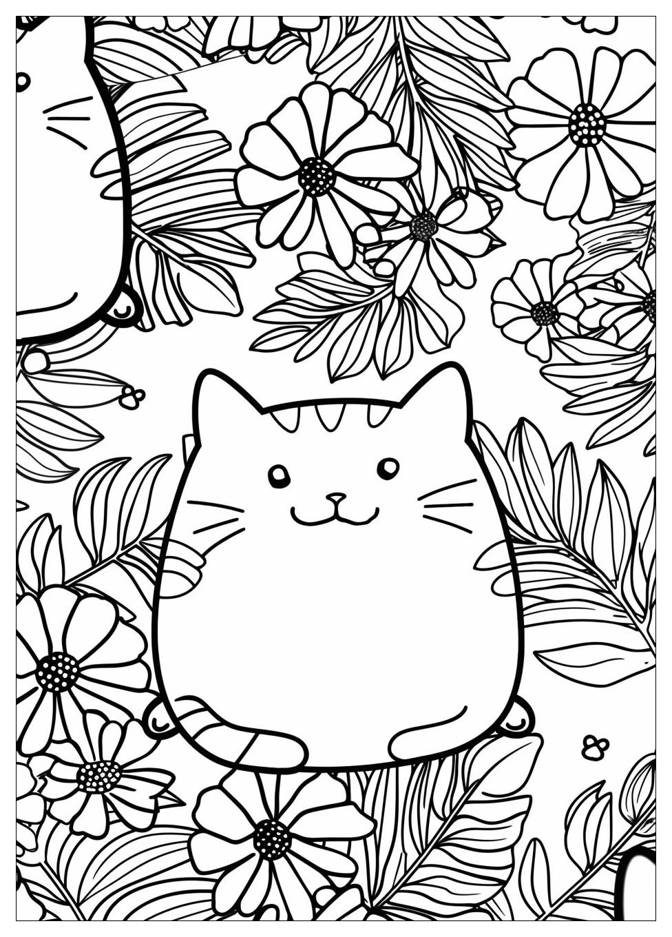 Pusheen Coloring Pages-15