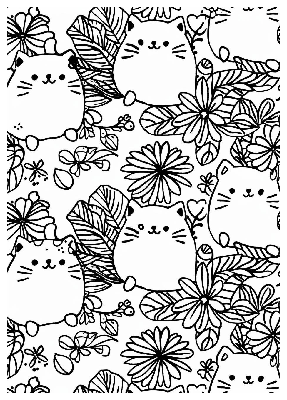 Pusheen Coloring Pages-18
