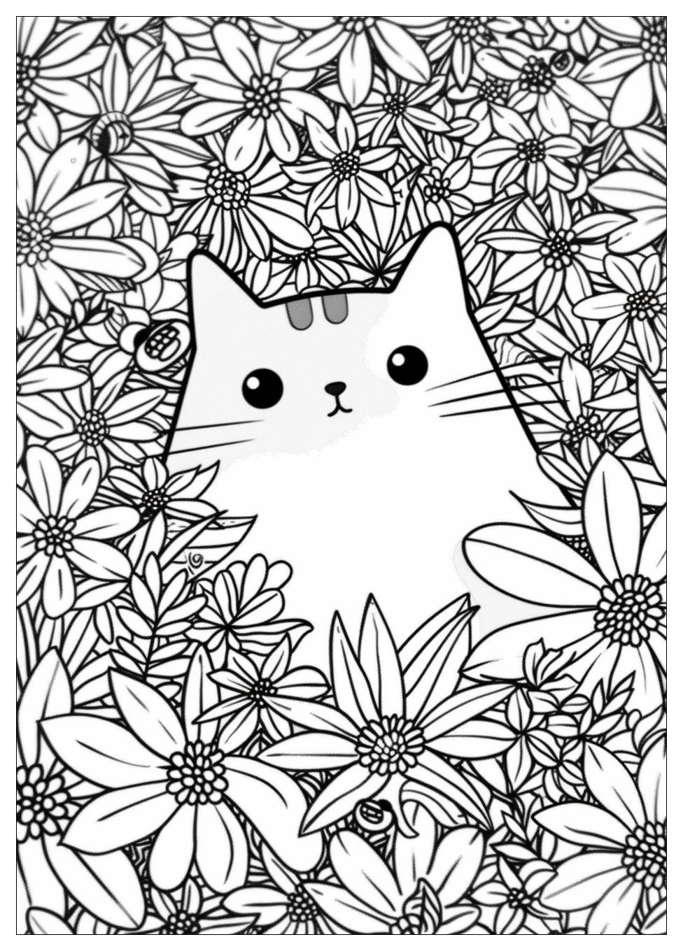 Pusheen Coloring Pages-19