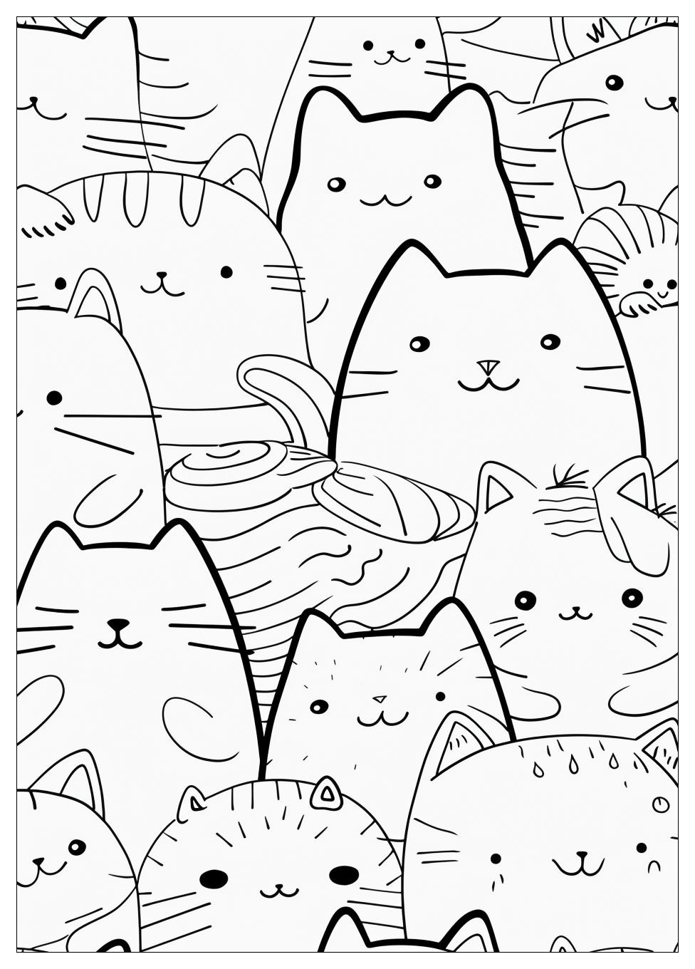Pusheen Coloring Pages-2