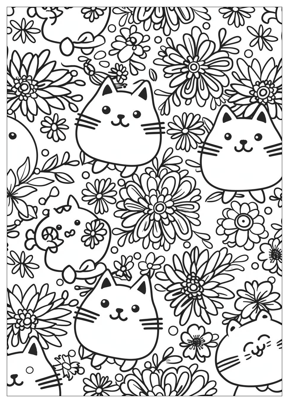 Pusheen Coloring Pages-20