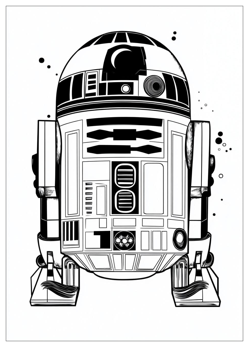 R2 D2 Coloring Pages-10