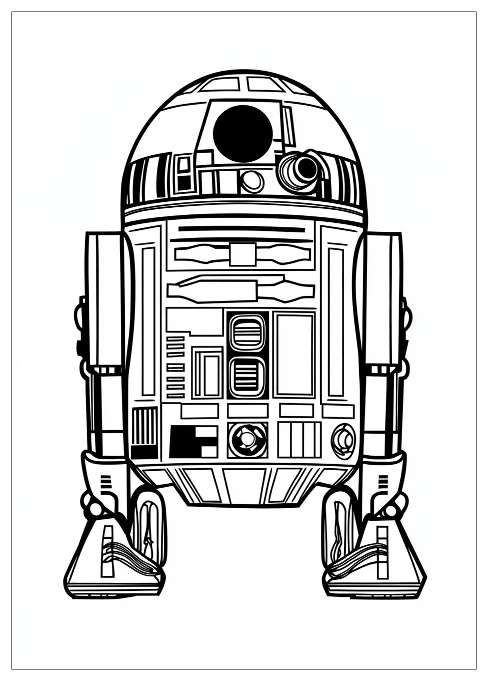 R2 D2 Coloring Pages-11