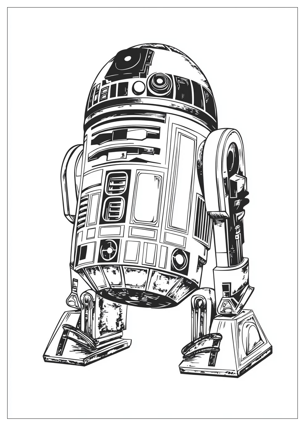 R2 D2 Coloring Pages-15