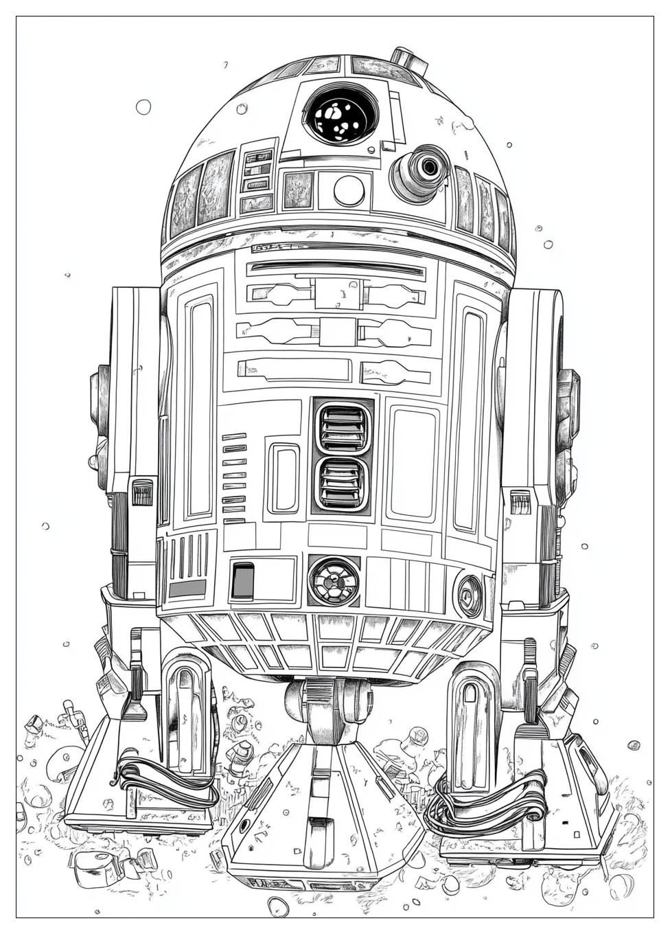 R2 D2 Coloring Pages-18