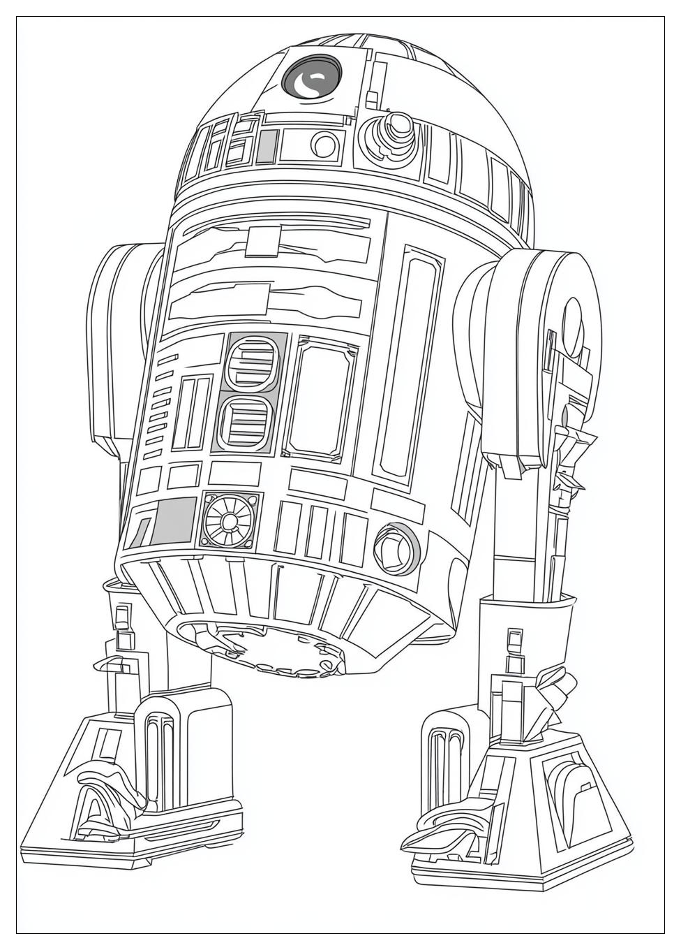 R2 D2 Coloring Pages-2