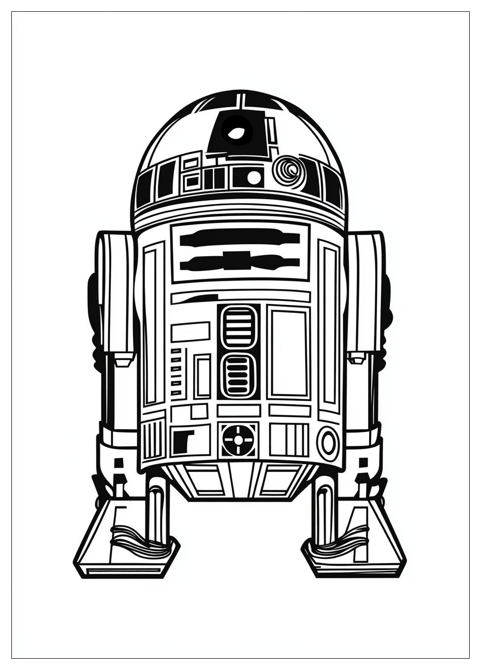 R2 D2 Coloring Pages-4