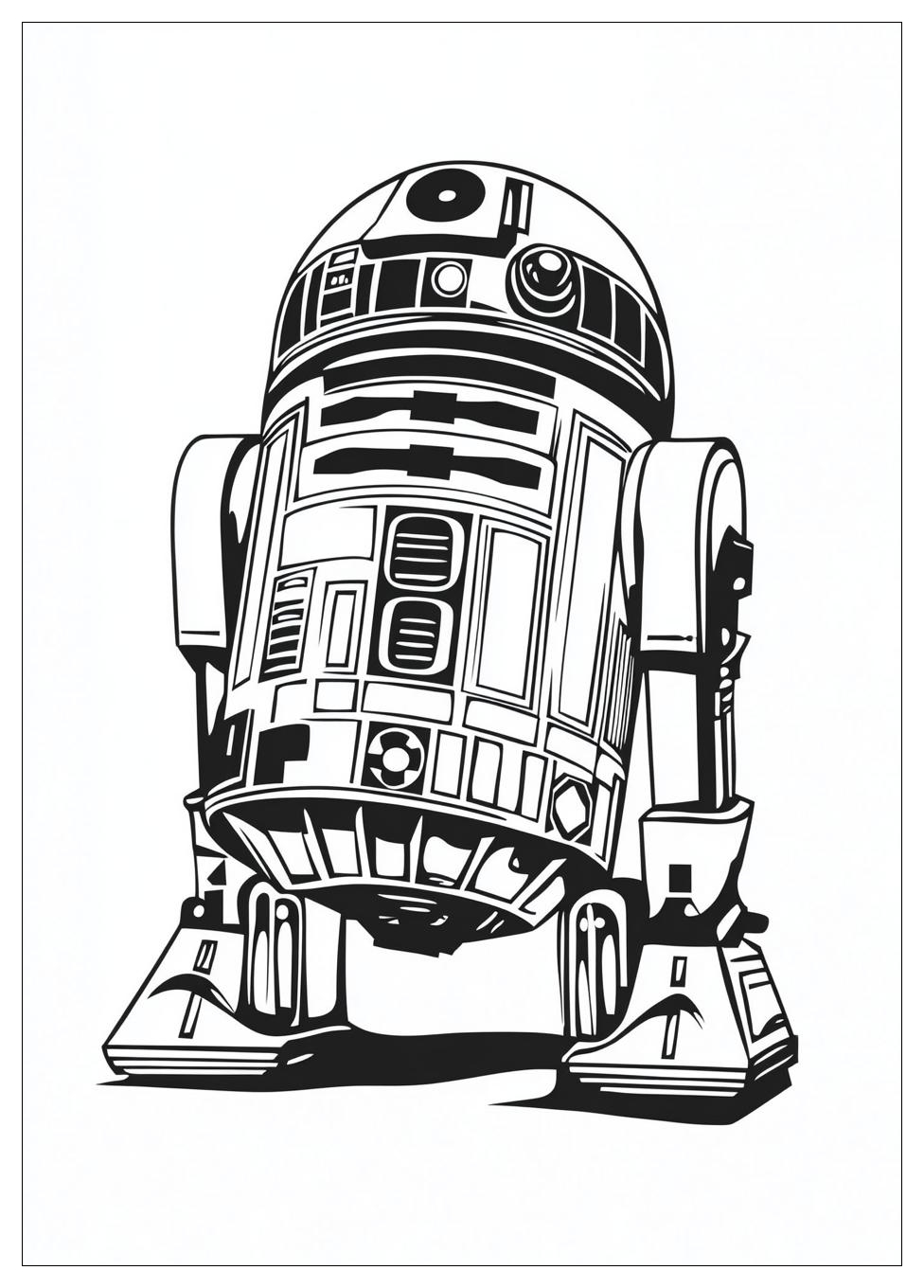 R2 D2 Coloring Pages-5
